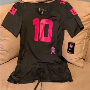 NY Giants breast cancer awareness women’s jersey